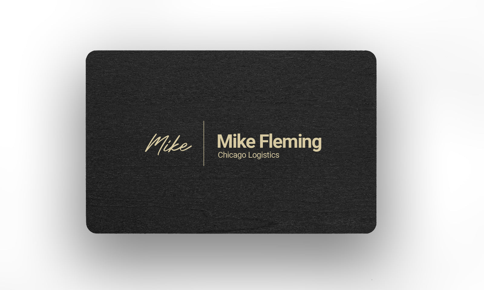 Black wooden Card Layout 5