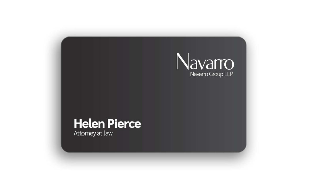 Black PVC Card Landscape 5